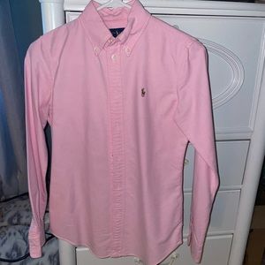 ralph lauren pink polo